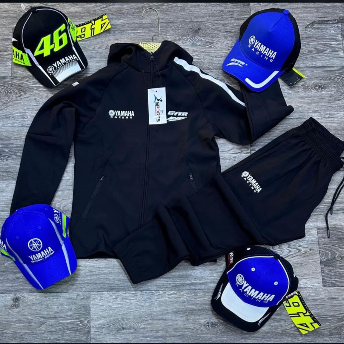 Chandal Negro Yamaha